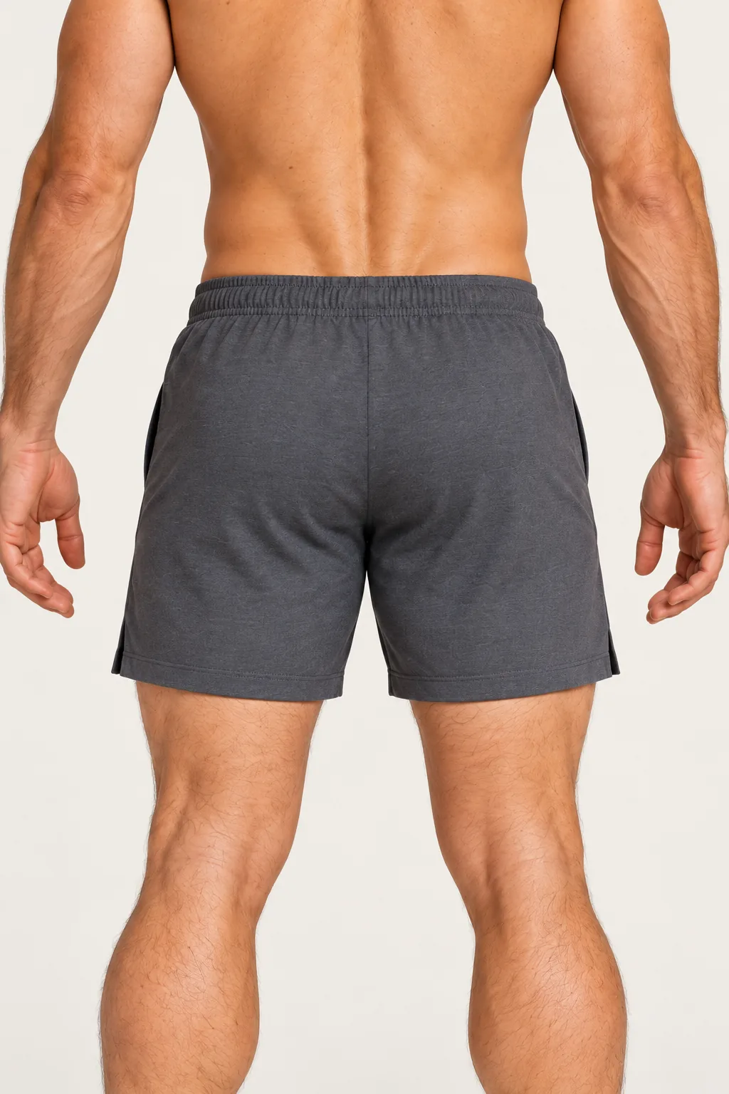 Close view of the glute area on a male body